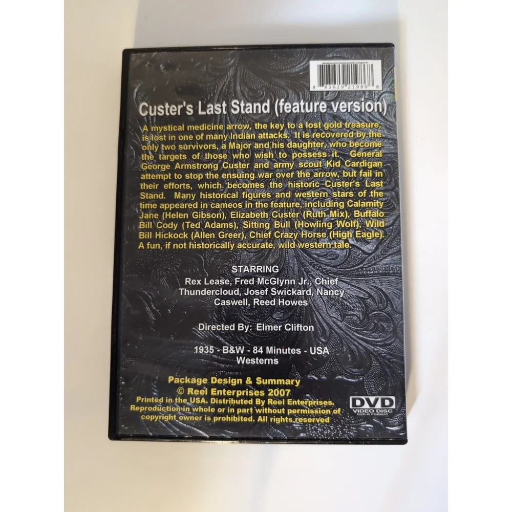 CUSTER'S LAST STAND 1936 VERY RARE FEATURE VERSION OF‎ THE SERIAL